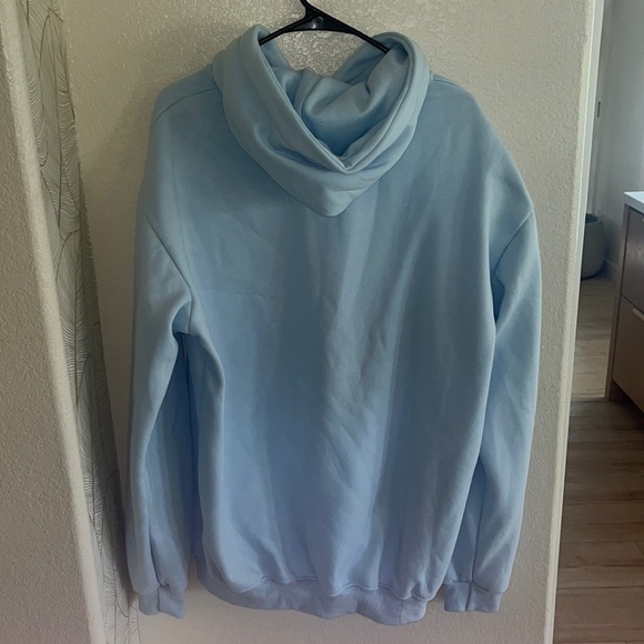 Drew House mascot oversized hoodie 
pacific blue, size XL, NWT removed has Flaw - Picture 9 of 15